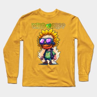 Wild & Free Like Sunflowers Long Sleeve T-Shirt